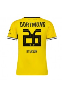 Borussia Dortmund Julian Ryerson #26 Jalkapallovaatteet Naisten Kotipaita 2026-27 Lyhythihainen